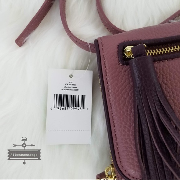 NWT Kate Spade Chester Street Avie Rum Crossbody - Picture 5 of 8